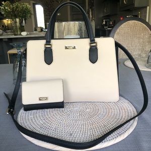 KateSpade crossbody w/ removable strap and wallet